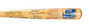 Chicago Cubs Multi-Signed Cooperstown Bat with 28 Signatures including Nine HOFers (PSA/DNA)